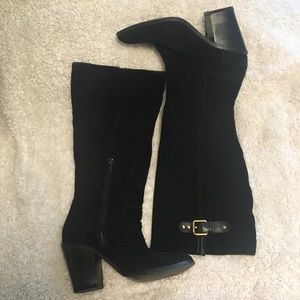 LAST CHANCE BOOTS‼️ {Anthro} Kelsi Dagger Knee High Suede Boots